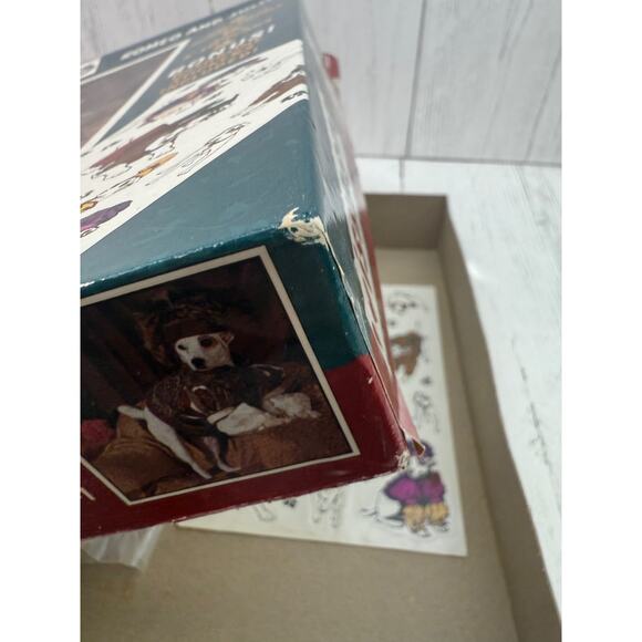 2 Wishbone Puzzles 100 pc Romeo Juliet Journey Center Earth + Toys Figures 1997 - Picture 6 of 16